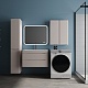 Style Line Тумба с раковиной Бергамо Мини 80 подвесная Люкс Plus антискрейтч карамель матовая – фотография-19